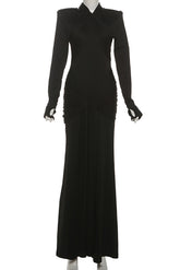 Elegant Lace-up Ribbon Party Night Club Dress